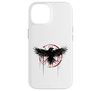 Simbolo nordico della mitologia norrena del corvo vichingo Vegvisir Custodia per iPhone 14