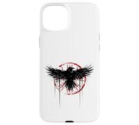 Simbolo nordico della mitologia norrena del corvo vichingo Vegvisir Custodia per iPhone 15 Plus