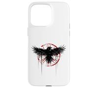 Simbolo nordico della mitologia norrena del corvo vichingo Vegvisir Custodia per iPhone 15 Pro Max