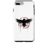 Simbolo nordico della mitologia norrena del corvo vichingo Vegvisir Custodia per iPhone 7 Plus/8 Plus