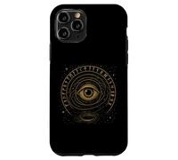 Simbolo norreno dell'universo a spirale delle rune dell'occhio mistico Custodia per iPhone 11 Pro