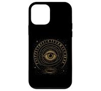 Simbolo norreno dell'universo a spirale delle rune dell'occhio mistico Custodia per iPhone 12 mini