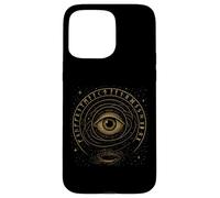 Simbolo norreno dell'universo a spirale delle rune dell'occhio mistico Custodia per iPhone 15 Pro Max
