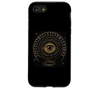 Simbolo norreno dell'universo a spirale delle rune dell'occhio mistico Custodia per iPhone SE (2020) / 7/8