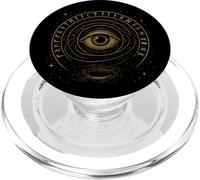 Simbolo norreno dell'universo a spirale delle rune dell'occhio mistico PopSockets PopGrip per MagSafe