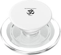 Simbolo Om scuro Giornata Internazionale della Pace PopSockets PopGrip per MagSafe