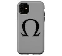 SIMBOLO OMEGA ALFABETO GRECO MITOLOGIA FRATERNITÀ SORORITÀ Custodia per iPhone 11