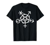 Simbolo Pagano dell'Inclusione di Genere LGBTQI Wicca Maglietta