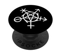 Simbolo Pagano dell'Inclusione di Genere LGBTQI Wicca PopSockets PopGrip Adesivo