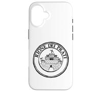 Simbolo Rione Prati Roma Quartiere dei Rioni Romani Custodia per iPhone 16