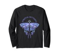 Simbolo spirituale per meditazione yoga farfalla donne ragazze bambini Maglia a Manica