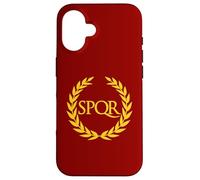 Simbolo SPQR dell'Impero Romano Antica Roma Custodia per iPhone 16