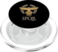 Simbolo SPQR ed emblema dell'impero romano e dell'aquila PopSockets PopGrip per MagSafe