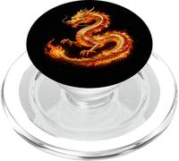 Simbolo tradizionale cinese del drago dell'Asia orientale Dragons Art PopSockets PopGrip per MagSafe