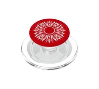 Simbolo tribale del solstizio d'estate sole di mezza PopSockets PopGrip per MagSafe