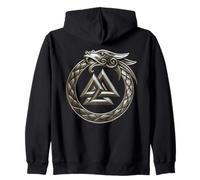 Simbolo Valknut: Mitologia nordica celtica Valhalla Felpa con Cappuccio