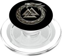 Simbolo Valknut: mitologia nordica celtica Valhalla PopSockets PopGrip per MagSafe