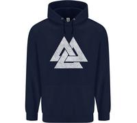 Simbolo Valknut Viking Norse Mythology Thor Uomo Felpa