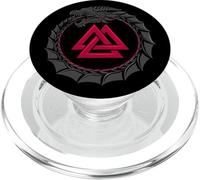 Simbolo vichingo - Jormungandr con Valknut - Viking Norse PopSockets PopGrip per MagSafe