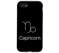 Simbolo zodiacale Capricorno Segno astrologico minimo Custodia per iPhone SE (2020) / 7 / 8