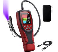 SIMBOW ALD-200 PRO - Rilevatore di perdite di refrigerante, rilevatore di perdite di freon, rilevatore di perdite di gas alogeno Freon Sniffer, per auto R410A, R22, R1234YF, R600a, R290
