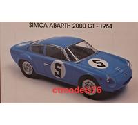 Simca Abarth 2000 GT - 1964 - 1:24