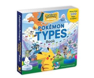 Simcha Whitehill Pokémon Primers: Types Book (Libro di cartone) Pokémon Primers
