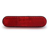 Simda Pro Catarifrangente universale per motocicletta E - Testato, accessorio per portatarga, riflettore... (catarifrangente standard)