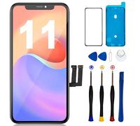 SIMDOG Kit di sostituzione dello schermo per iPhone 11, 6,1 pollici Full HD | Display LCD touch 3D, TrueTone programmabile, Face ID rimane per A2111, A2223, A2221, strumenti, installazione fai da te