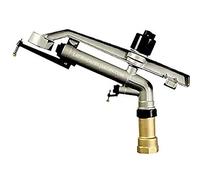 SIME Suinga Cannoncino di Irrigazione Hydra 360º Circolare, Filettatura Femmina 1 1/2'', Portata da 20 a 36m, Irrigatore Professionale, Grigio