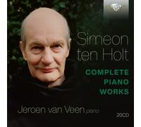 Simeon Ten Holt Simeon Ten Holt: Complete Piano Works (CD) Box Set