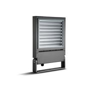 Simes Megastage Led Proiettore da Esterni 4000k Grigio Alluminio