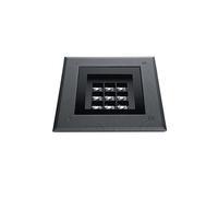 Simes Zip Quadra Incasso a Terra Anello Alluminio 11° 3000k