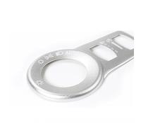 SIMICASE Auto Interni per Jeep per Renegade 2016-2019 1 Pz Car Interior Adesivo in Lega di Alluminio Faro Interruttore Manopola Decorazione Cornice Adesivi Decorative(Argento)