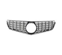 SIMICASE Griglia Anteriore Griglia Anteriore Corsa per paraurti Anteriore per Mercedes per Benz Classe E W207 C207 Coupé 2009-2013, Accessori per Messa Punto. Front Mesh(Argento)