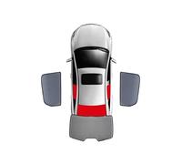 SIMICASE Parasole Auto per Chery per Omoda 5 C5 FX E5 2022 2023 2024 Tendina Parasole Magnetica per Parabrezza Anteriore E Finestrino Laterale Posteriore Accessori Auto(3PCS)