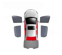 SIMICASE Parasole Auto Tendina Parasole Magnetica per Auto per Parabrezza Anteriore per Finestrino Posteriore in Rete per Hyundai per IONIQ AE 2016-2022 Accessori Auto(5PCS Front Rear Back)