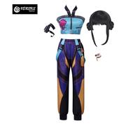 Simil Pop Carnevale Performance Cosplay Vestito Completo Teatro DEMON023