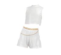 Simil Pop Carnevale Performance Cosplay Vestito Completo Teatro DEMON041 B