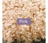 Simil Sherpa Shearling Anello Lana Tessuto Riccio Pelliccia Peluche Abiti Toys