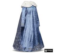 Simile Frozen Olaf Vestito Carnevale Elsa 2 Cosplay Costume Dress FROZ011