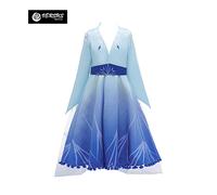 Simile Frozen Vestito Carnevale Elsa 2 Set Cosplay Elsa Costume Dress FROZ007 B