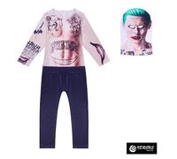 Simile Joker Suicide Harley Vestito Carnevale Bambino Cosplay Costume JOKER05