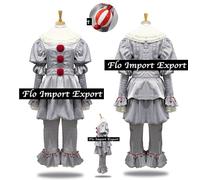 Simile Pagliaccio IT Vestito Carnevale Cosplay Simil IT King Costume ITCOSP01