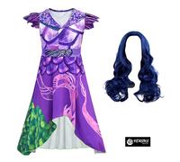 Simile Principessa Vestito Carnevale Mal01 Drago Party Dress 3 Cosplay DESC01