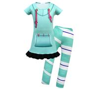 Simile Vanellope Vestito Carnevale Bambina Ralph Costume Spaccatutto VANEL01