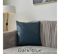 Similpelle Copricuscino Divano Vita Copriletto PU Federa Seat Casa Adorn Marrone