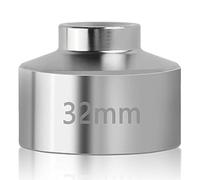 Simiun Strumento Chiave per Filtro Olio A Bussola da 32 Mm, Strumento per Rimozione Rapida Filtro Olio In Acciaio, Strumento per Presa Filtro Olio Trasmissione da 3/8 Pollici Durevole Facile Installaz