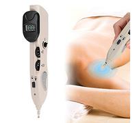 Simlug Penna per agopuntura per alleviare Il Dolore, Penna Elettronica Digitale per agopuntura con Set di Strumenti per la Salute energetica con 3 sonde per Massaggio