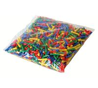 SIMM Spielwaren Lena 35026 - Chiodini Colorati per Giochi di Composizione, Dimensioni: ca. 0,5 cm l'uno, 1000 pz.